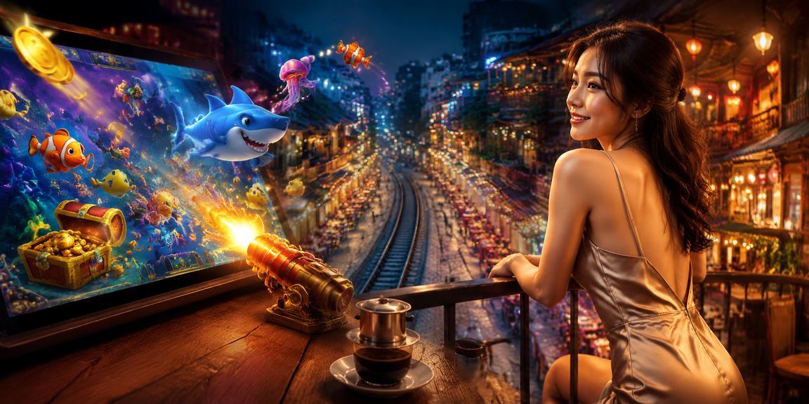 Người dùng Hà Nội chơi Bắn Cá trên điện thoại